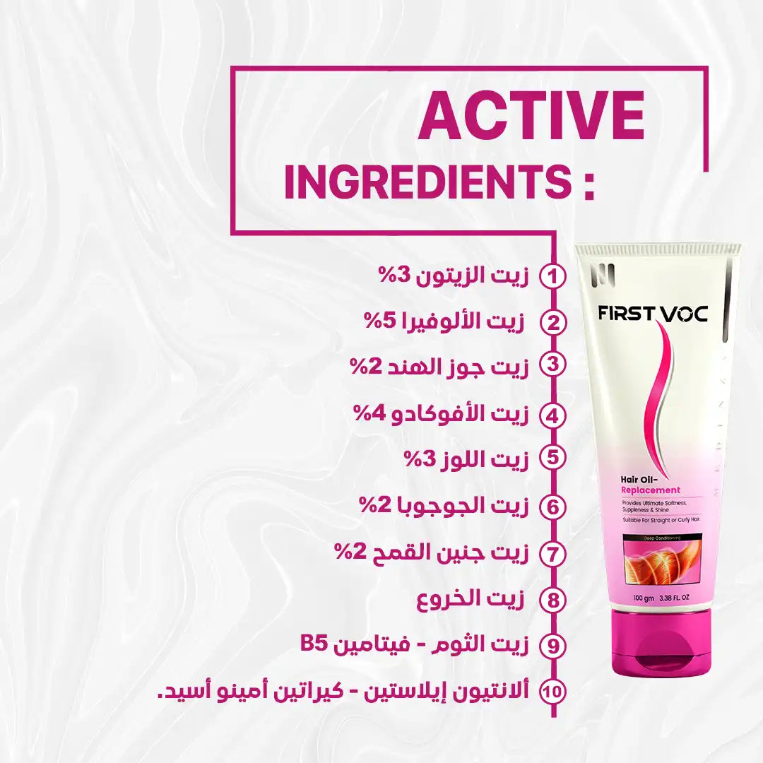 Firstvoc oil replacement