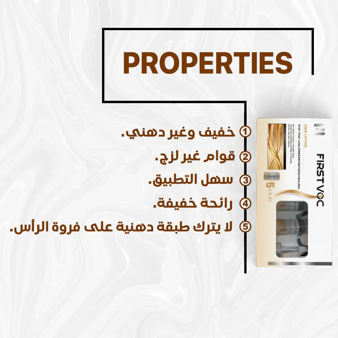 FirstVoc Anti-HairLoss Ampoules