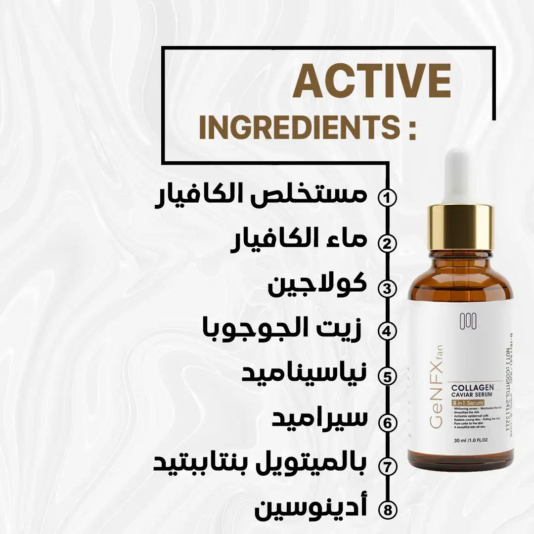GENFX COLLAGEN CAVIAR 8-IN-1 30ml