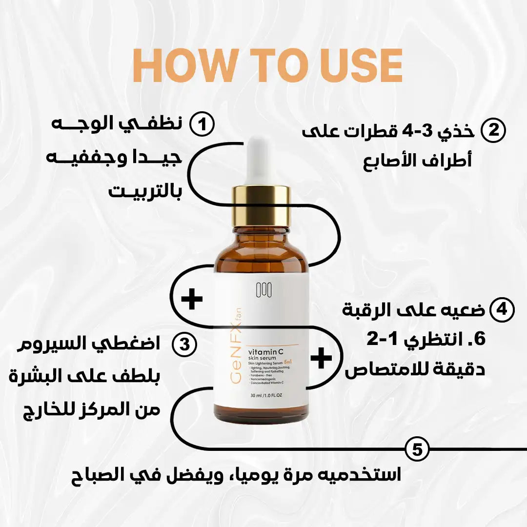 GENFX VITAMIN C SERUM 5-IN-1 (30ml)