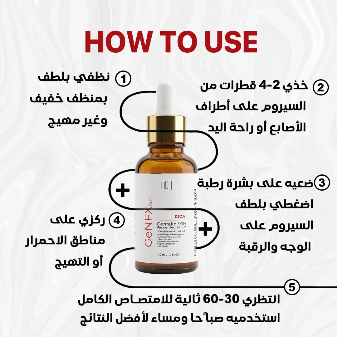 GENFX CENTELLA CICA SERUM (30ml)
