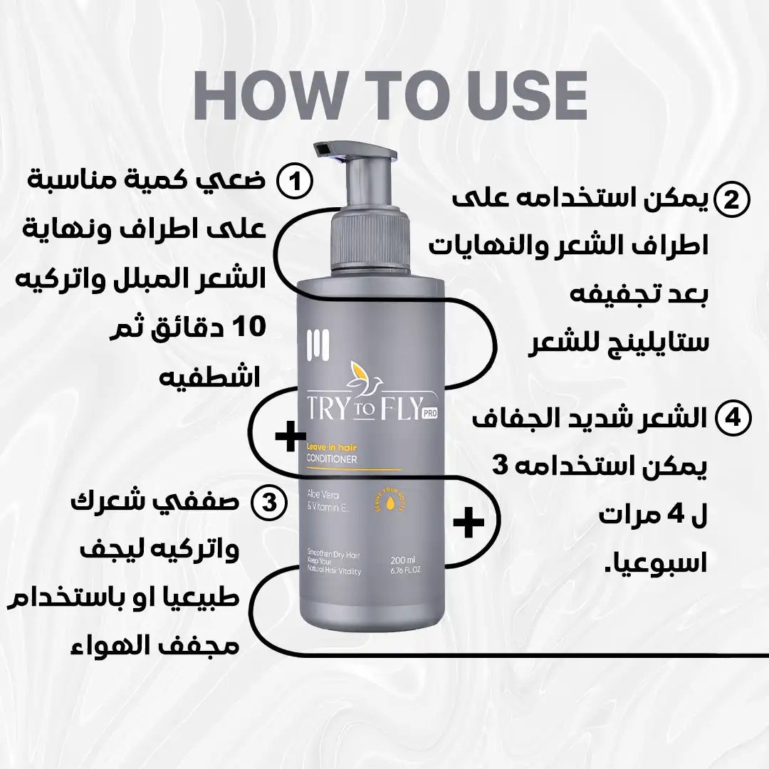 TryToFly Leave in conditioner (200ML)