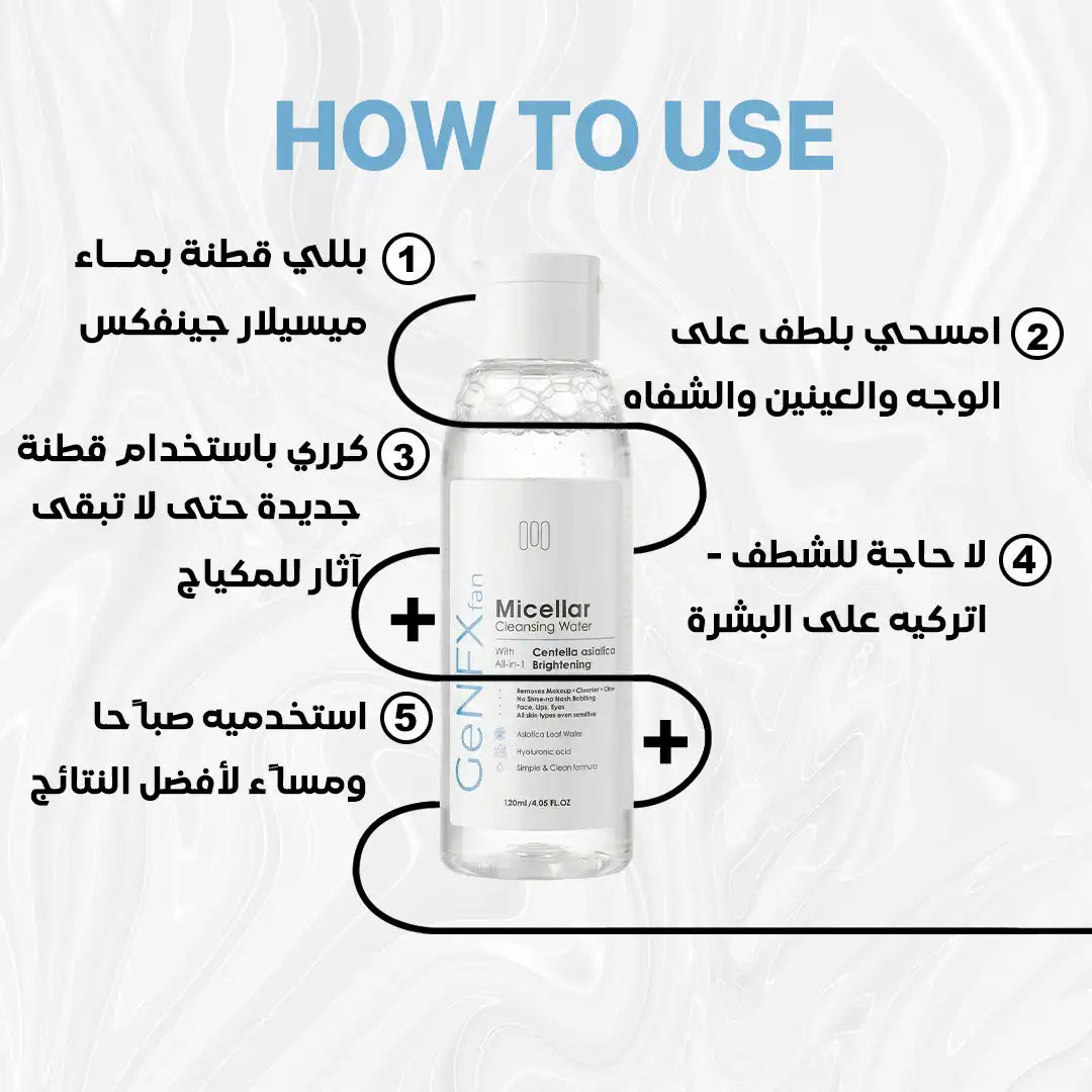 GENFX Micellar Water (120ml)