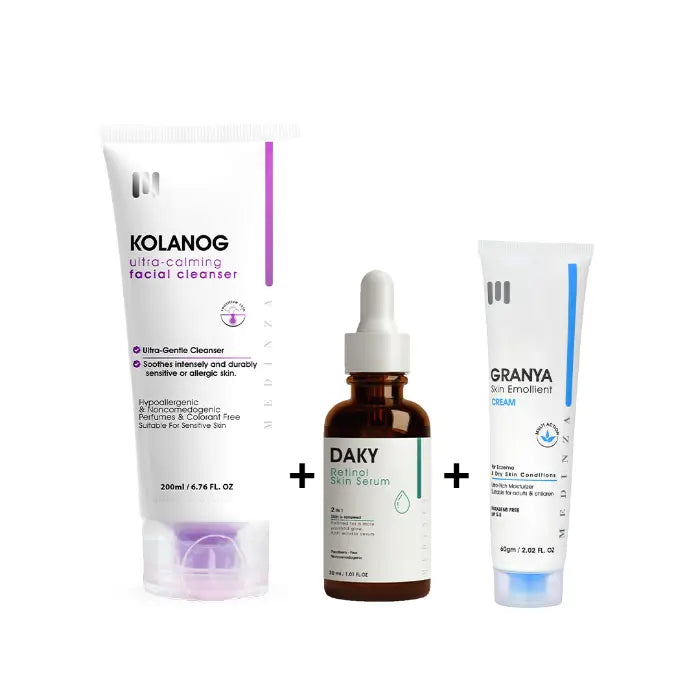 روتين العناية بالبشرة الحساسة